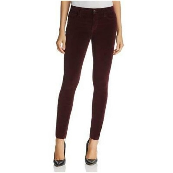 Joe's jeans merlot velvet the icon skinny jean size 29‎ new!!! - Picture 1 of 15
